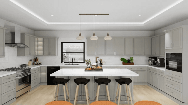 C-Shape Kitchen - USCD