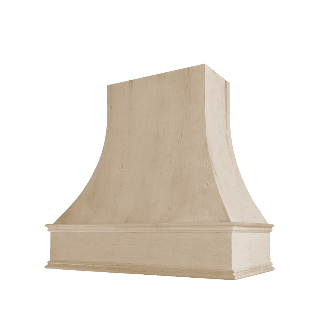 Unfinished Wood Hood